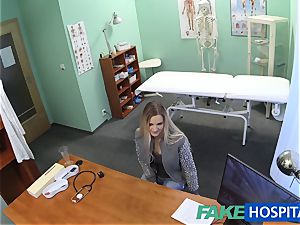 faux hospital medic finds sexual surprise in fuckbox
